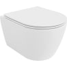 Mexen Carmen WC-Schüssel Rimless Tornado mit Absenkautomatik Slim, Duroplast, weiß glänzend - 30880400T