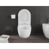 Mexen Carmen WC-Schüssel Rimless Tornado mit Absenkautomatik Slim, Duroplast, weiß glänzend - 30880400T