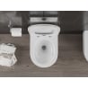 Mexen Carmen WC-Schüssel Rimless Tornado mit Absenkautomatik Slim, Duroplast, weiß glänzend - 30880400T