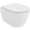 Mexen Carmen WC-Schüssel Rimless Tornado mit langsam schließendem Slim-Sitz, Duroplast, weiß glänzend - 30880500T