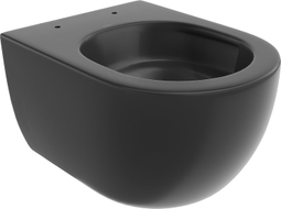 Mexen Carmen WC-Schüssel Rimless Tornado, schwarz matt - 3388XX85T