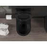 Mexen Carmen WC-Schüssel Rimless Tornado mit langsam schließendem Slim-Sitz, Duroplast, Schwarz Matt - 30880185T