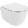 Mexen Carmen WC-Schüssel Rimless mit Soft-Close-Slim-Sitz, Duroplast, weiß glänzend - 30880500