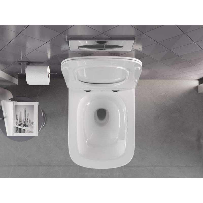 Mexen Timo WC-Schüssel Rimless Tornado, weiß glänzend - 3365XX00T