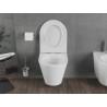 Mexen Rico WC-Schüssel Rimless Tornado mit Soft-Close Slim-Sitz, Duroplast, weiß glänzend - 30720500T