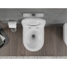 Mexen Rico WC-Schüssel Rimless Tornado mit Soft-Close Slim-Sitz, Duroplast, weiß glänzend - 30720500T