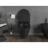 Mexen Rico WC-Schüssel Rimless Tornado mit Slim-Softclose-Sitz, Duroplast, schwarz matt - 30720185T