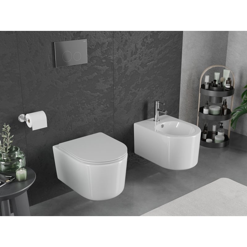 Mexen Sofia WC-Becken Rimless Tornado, weiß glänzend - 3354XX00T