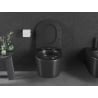 Mexen Sofia WC-Schüssel Rimless Tornado, schwarz matt - 3354XX85T