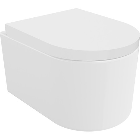 Mexen Sofia WC-Schüssel Rimless Tornado mit softclose, duroplast, weiß glänzend - 30540200T