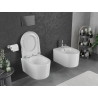 Mexen Sofia WC-Schüssel Rimless Tornado mit softclose, duroplast, weiß glänzend - 30540200T