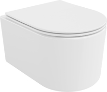 Mexen Sofia WC-Schüssel Rimless Tornado mit Slim-Absenkautomatik, Duroplast, Weiß glänzend - 30540400T