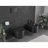 Mexen Sofia WC-Schüssel Rimless Tornado mit langsam schließendem Sitz Slim, Duroplast, Schwarz Matt - 30540185T
