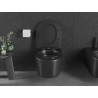 Mexen Sofia WC-Schüssel Rimless Tornado mit langsam schließendem Slim-Sitz, Duroplast, mattschwarz - 30541085T