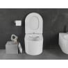 Mexen Sofia WC-Schüssel Rimless mit langsam schließendem Slim-Sitz, Duroplast, weiß glänzend - 30540400