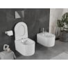 Mexen Sofia WC-Schüssel Rimless mit langsam schließendem Slim-Sitz, Duroplast, weiß glänzend - 30540400