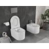 Mexen Sofia WC-Schüssel Rimless mit langsam schließendem Slim-Sitz, Duroplast, weiß glänzend - 30540500