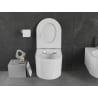 Mexen Sofia WC-Schüssel Rimless mit langsam schließendem Slim-Sitz, Duroplast, weiß glänzend - 30540500