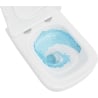 Mexen Riva WC-Schüssel Rimless Tornado mit Softclose-Slim-Sitz, Duroplast, Weiß Hochglanz - 30630200T