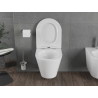 Mexen Rico WC-Schüssel Rimless Tornado mit Slim-Softclose-Sitz, Duroplast, Weiß Hochglanz - 30720400T