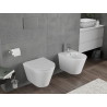 Mexen Rico WC-Schüssel Rimless Tornado mit Slim-Softclose-Sitz, Duroplast, Weiß Hochglanz - 30720400T