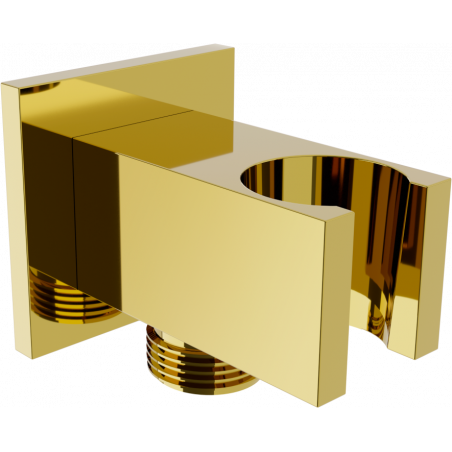 Mexen Cube Wandanschluss, gold - 79300-50