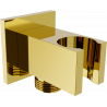 Mexen Cube Wandanschluss, gold - 79300-50