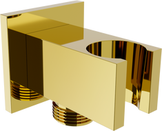 Mexen Cube Wandanschluss, gold - 79300-50