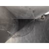 Mexen Lunar Eckdusche halbkreisförmig, schwenkbar 90 x 90 cm, transparent, gebürsteter Nickel - 833-090L-090P-97-00