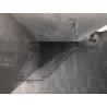 Mexen Lunar L Fünfeck-Duschkabine mit linker Tür 80 x 80 cm, transparent, chrom - 831L-080L-080P-01-00-L