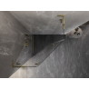 Mexen Lunar L Fünfeck-Duschkabine, links schwenkbar 90 x 90 cm, transparent, Gold - 831L-090L-090P-50-00-L