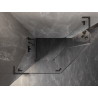 Mexen Lunar L Fünfeck-Duschkabine, links öffnend, 90 x 80 cm, transparent, Gun Metal - 831L-090L-080P-95-00-L