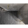 Mexen Lunar L Fünfeck-Duschkabine, Schwenktür rechts 90 x 90 cm, transparent, gebürstetes Gold - 831L-090P-090L-55-00-P
