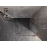 Mexen Lunar L Fünfeck-Duschkabine mit rechter Schwingtür 100 x 90 cm, transparent, gebürstetes Kupfer - 831L-100P-090L-65-00-P