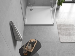 Mexen Flow Duschwanne quadratisch slim 70 x 70 cm, weiß glänzend - 46S107070