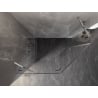 Mexen Lunar fünfeckige Duschkabine schwenkbar links 100 x 90 cm, transparent, Chrom - 831-100L-090P-01-00-L
