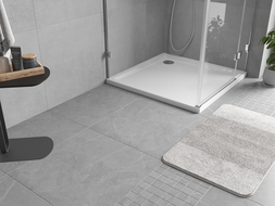 Mexen Flow Quadratischer Duschboden Slim 80 x 80 cm, weißer Glanz - 46S108080