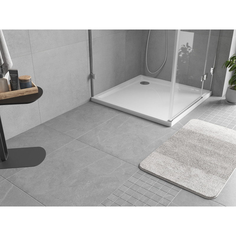 Mexen Flow Duschwanne quadratisch slim 85 x 85 cm, weiß glänzend - 46S108585
