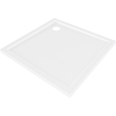Mexen Flow Duschwanne quadratisch slim 110 x 110 cm, weiß glänzend - 46S101111