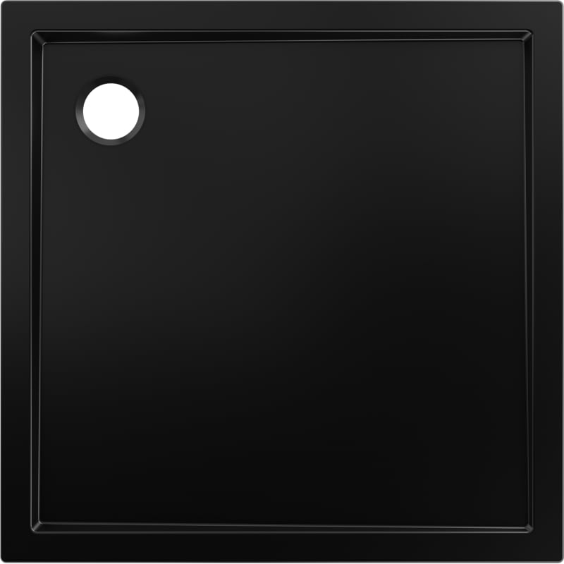 Mexen Flow Duschwanne quadratisch slim 95 x 95 cm, schwarz matt - 46S709595