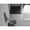 Mexen Flow quadratische Duschwanne slim 110 x 110 cm, schwarzmatt - 46S701111