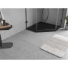 Mexen Flow Fünfeck-Duschwanne Slim 90 x 90 cm, schwarz matt - 46P709090