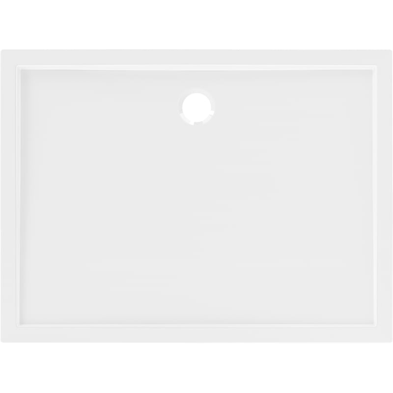 Mexen Flow rechteckige Duschwanne Slim 120 x 70 cm, weiß glänzend - 46R107012