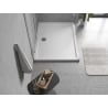 Mexen Flow rechteckige Duschwanne Slim 100 x 75 cm, weiß glänzend - 46R107510
