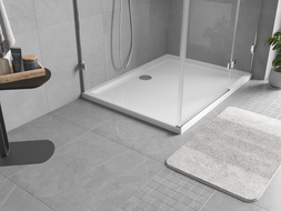 Mexen Flow rechteckige Slim-Duschwanne 90 x 80 cm, weiß glänzend - 46R108090
