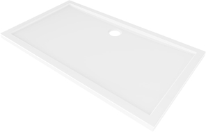 Mexen Flow rechteckige Duschwanne Slim 160 x 80 cm, weiß glänzend - 46R108016