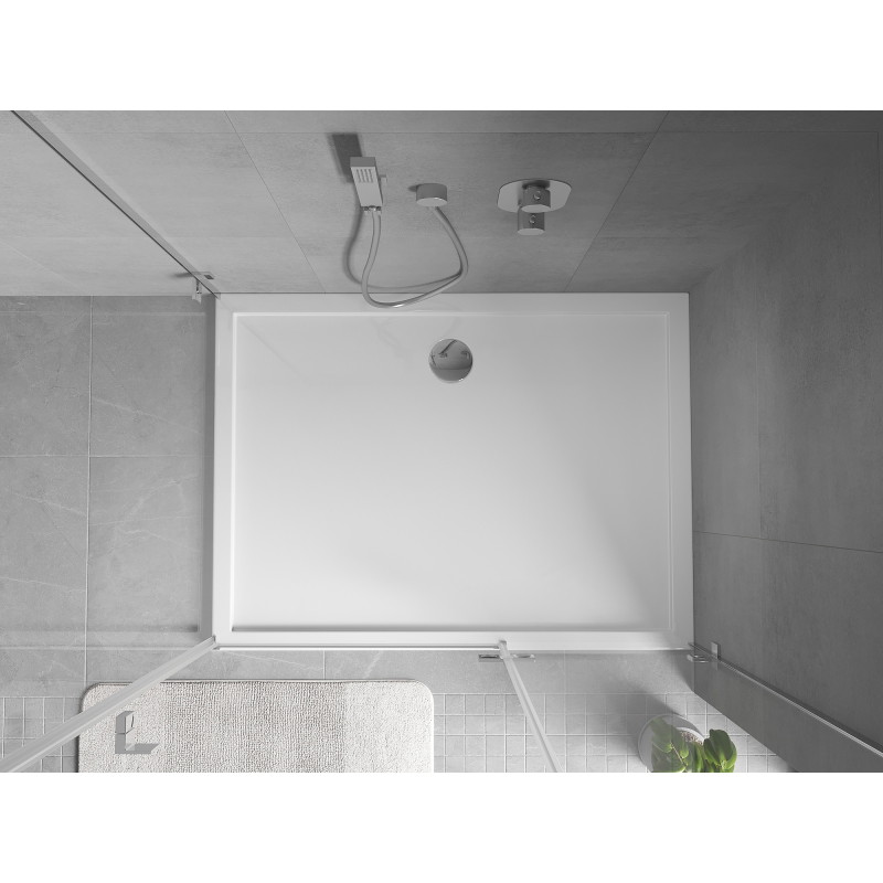 Mexen Flow rechteckige Duschwanne Slim 95 x 85 cm, weiß glänzend - 46R108595