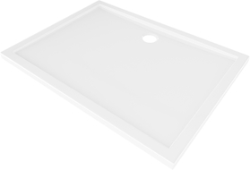 Mexen Flow rechteckige Duschwanne Slim 120 x 85 cm, weiß glänzend - 46R108512