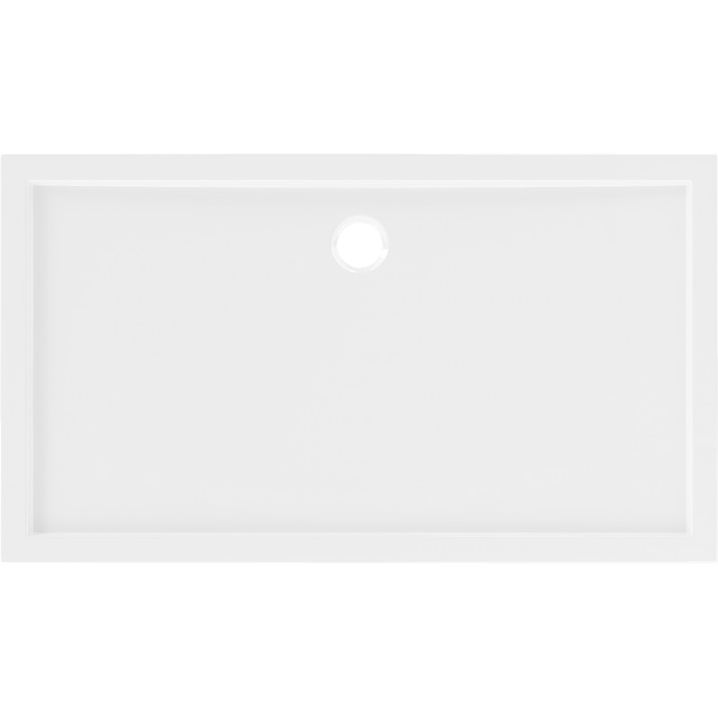Mexen Flow rechteckige Duschwanne slim 140 x 95 cm, weiß glänzend - 46R109514