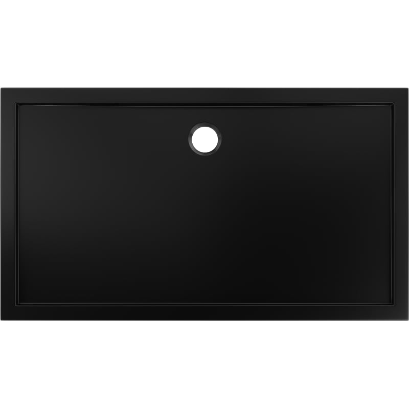 Mexen Flow rechteckige Duschwanne slim 140 x 70 cm, schwarzmatt - 46R707014